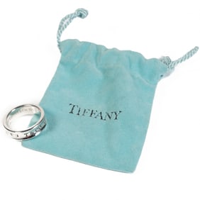 Tiffany & Co 1837 Collection Sterling Silver Concave Band Ring