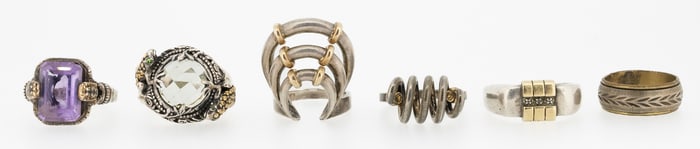 Gold & Sterling Silver Rings Collection