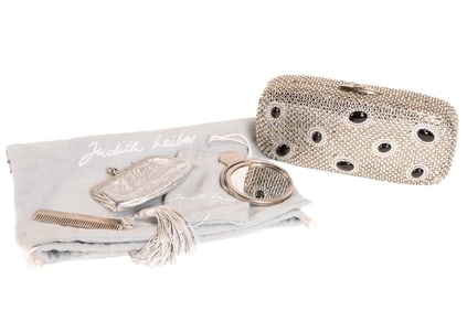 Judith Leiber Clutch Rhinestone Purse