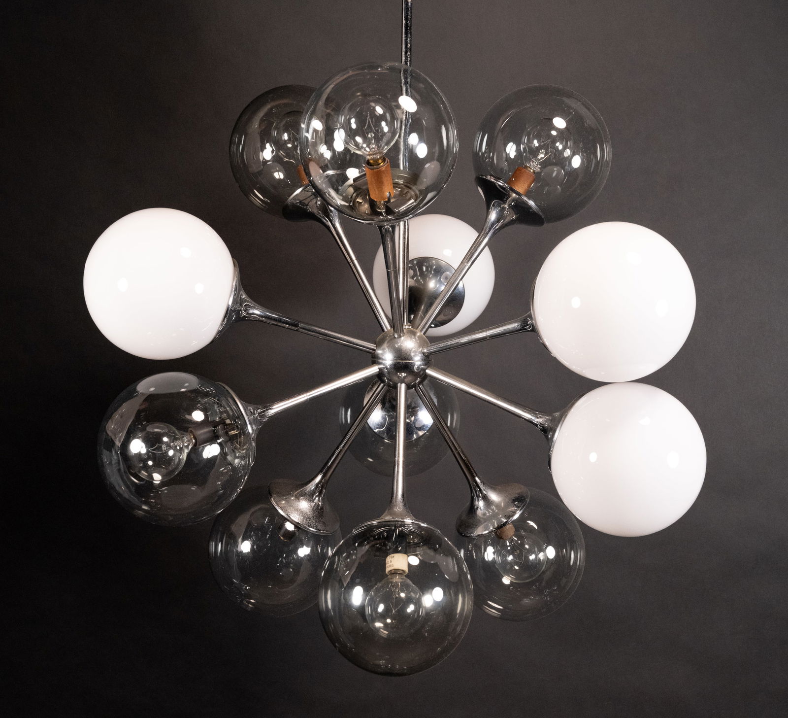 Vintage MCM Modern Starburst Sputnik 12 Arm Chandelier (1 of 8)