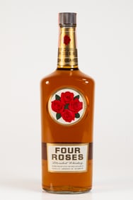 1967 Four Roses Straight Blended Whiskey 86 Proof 1 Quart Bottle