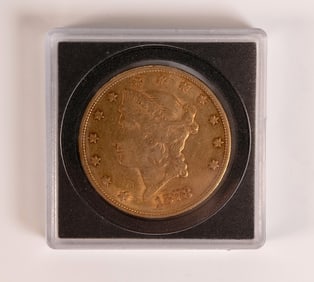 1878 Liberty Double Eagle US 20 Dollar Gold Coin