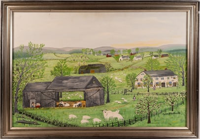 Forrest K. Moses (American, 1893 - 1974) Oil