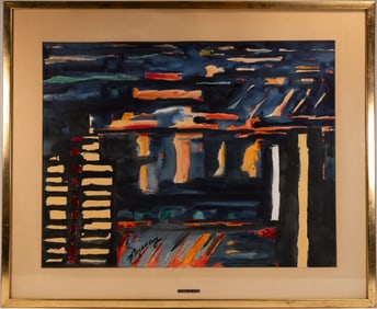 Burhan Dogancay (Turkish/American 1929-2013)