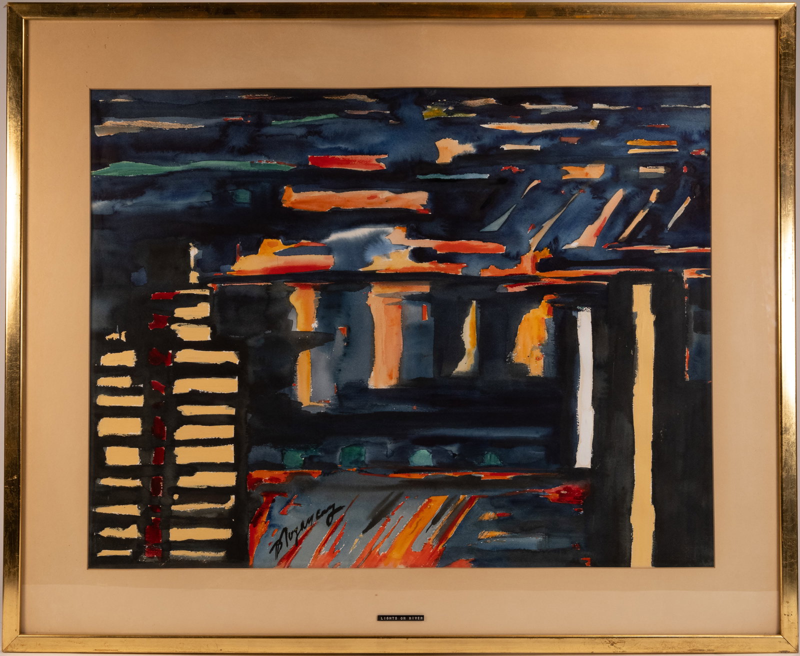 Burhan Dogancay (Turkish/American 1929-2013) (1 of 8)