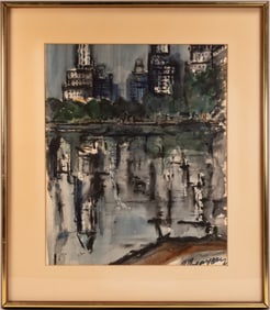 Burhan Dogancay (Turkish/American 1929-2013)