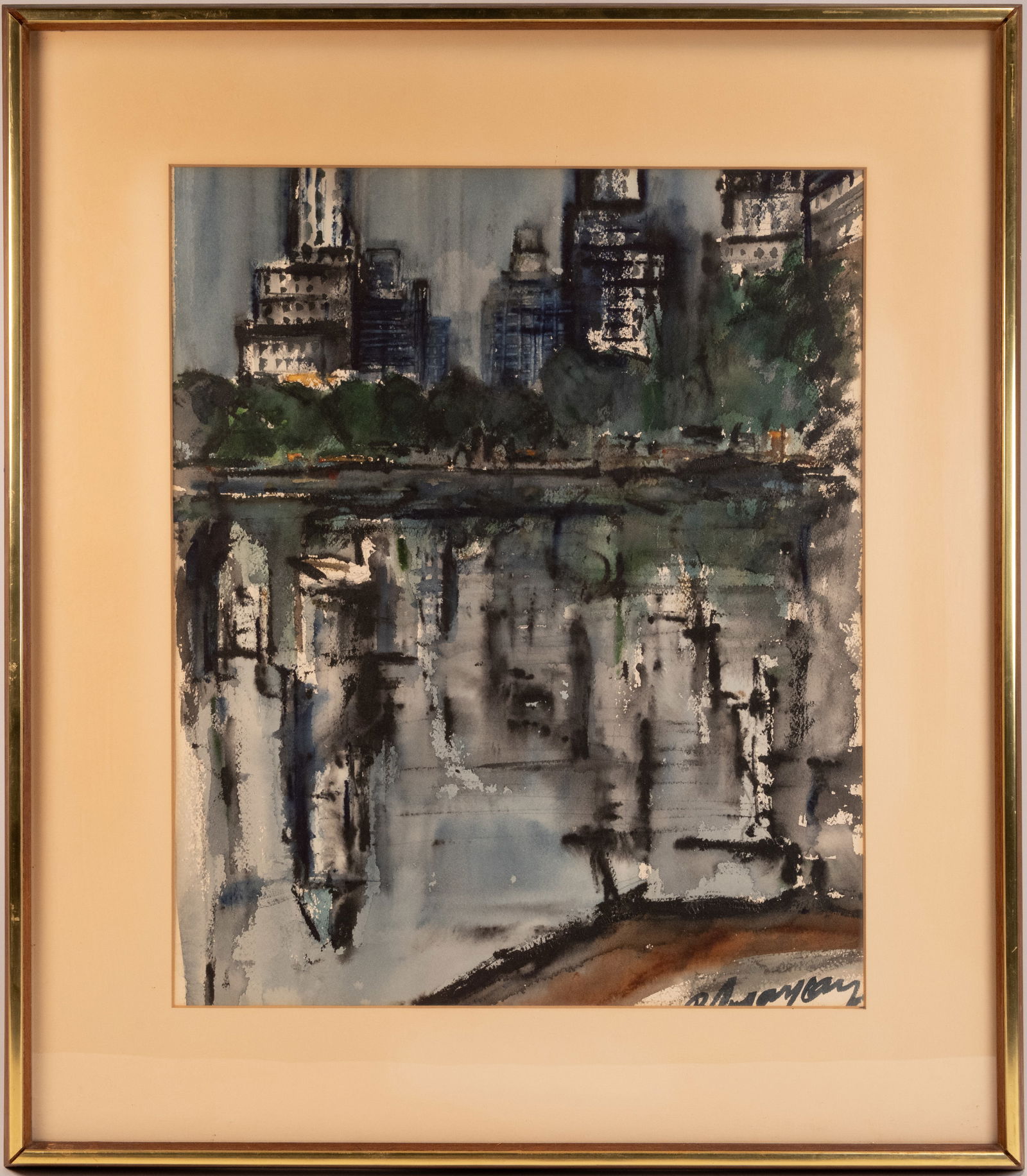 Burhan Dogancay (Turkish/American 1929-2013) (1 of 7)