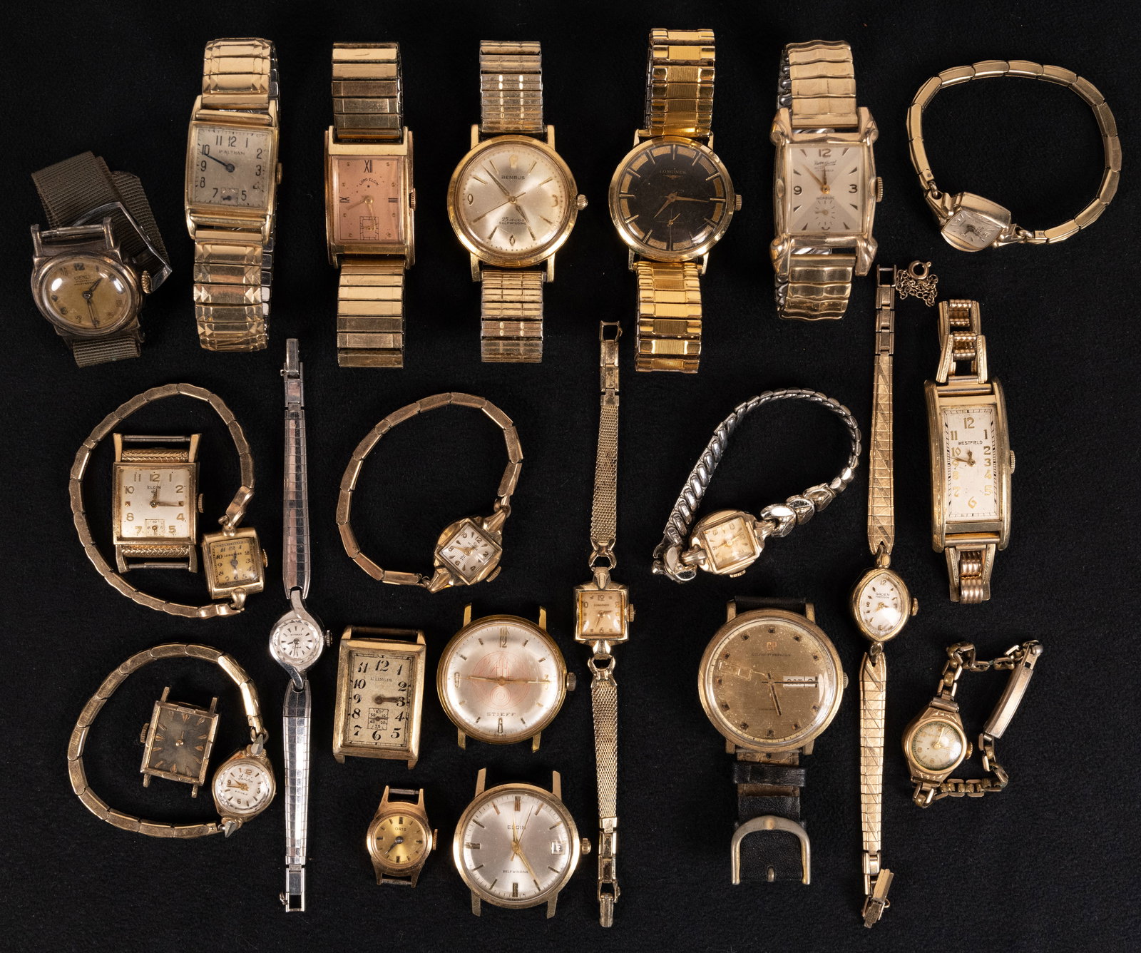 Vintage Gold Filled Wristwatch Collection 20Pcs (1 of 8)