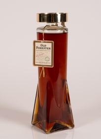 1960 Old Forester BIB Kentucky Straight Bourbon Whisky Decanter