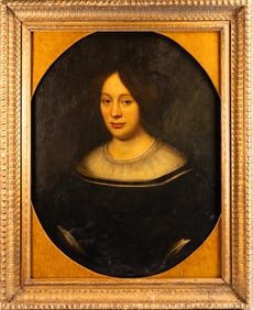 Nicolas Maes ( Dutch 1634 -1693 ) Old Master Portrait Lady Oil on Canvas