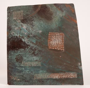 Mathias Goeritz ( Mexico 1915-1990) Copper Wall Art