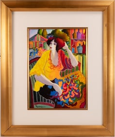 Patricia Govezensky (Israel Tel Aviv 1961-) Original Watercolor