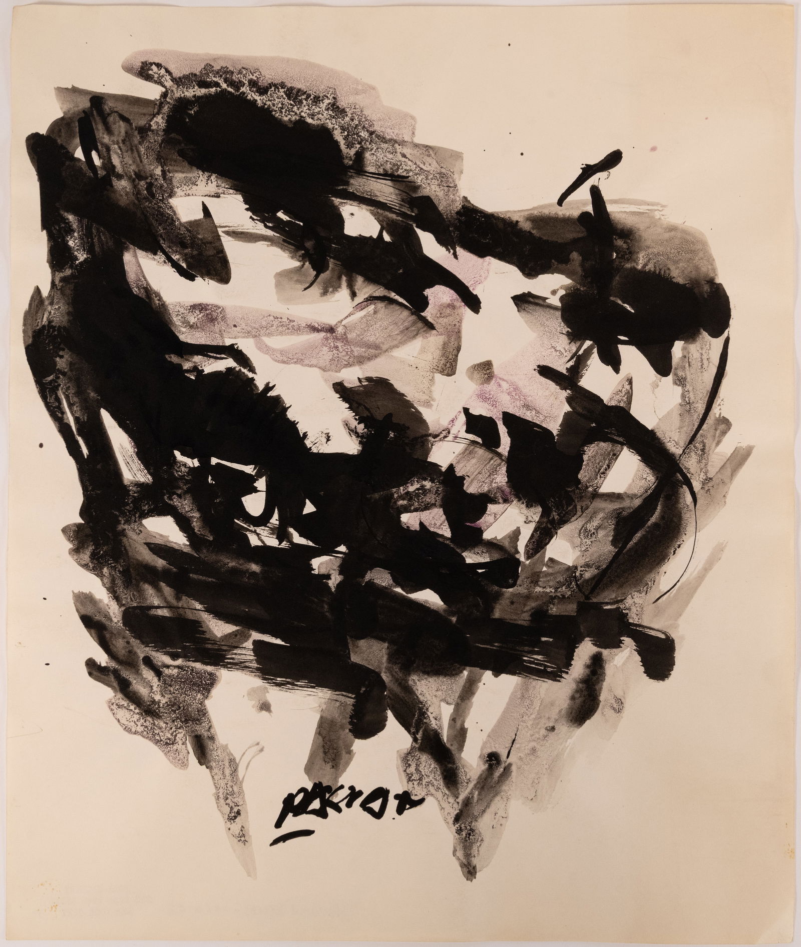 Reuben Nakian ( American 1897-1986) Hecuba Series Ink & Wash On Paper 1962 (1 of 7)