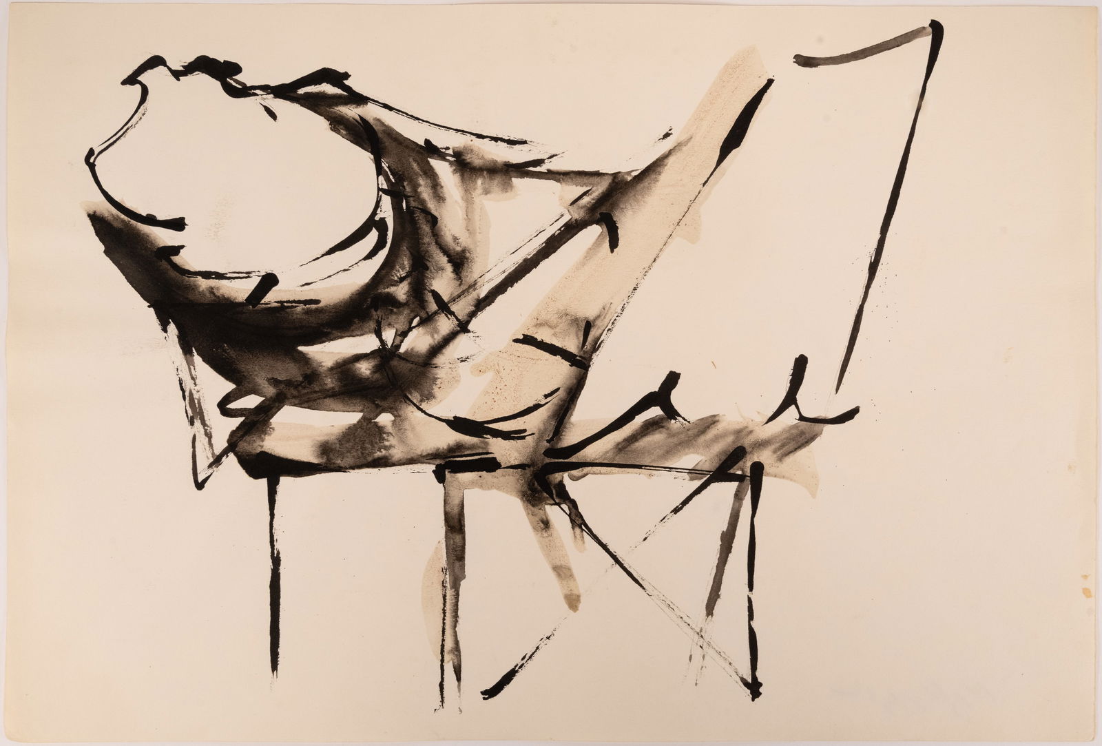 Reuben Nakian ( American 1897-1986) Ink & Wash On Paper Circa 1960's (1 of 7)