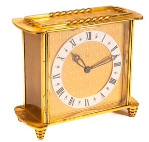 Mathey Tissot 8 Day Mantel Art Deco Clock