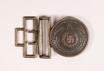 WWII German 3 Reich - SS Officer's Belt Buckle (Koppelschloß)