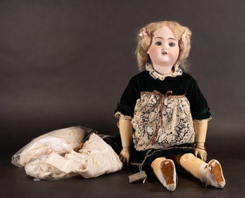 19th c. German Kestner Bisque Doll Mold #144