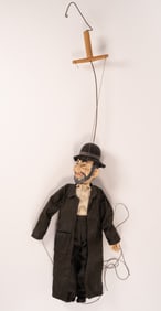 Rabbi Marionette Puppet Handmade
