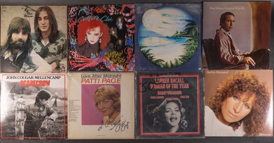 Large Rock 33 1/3 LP Album Collection 70's-80's 70+ Albums