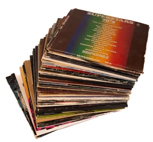 LP Record Album Collection 1970s Floyd Harrison Beatles