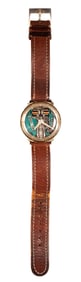 Bulova Accutron Spaceview Wristwatch Ref Cal 214 In Running Condition
