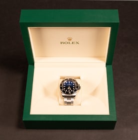 Rolex Sea-Dweller Deepsea James Cameron Black Blue Stainless Steel 44mm Ref No 136660 New in Box