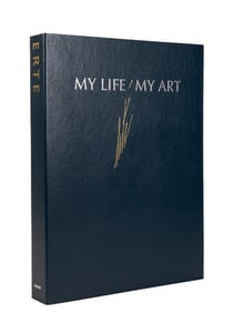 Erte "My Life My Art" Autobiography Book Limited Edition Signed By Author