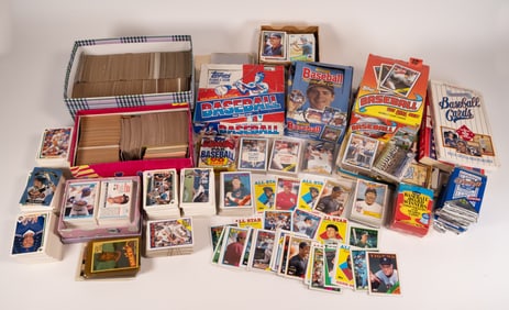 Large Collection of Baseball Cards Upper Deck Don Russ