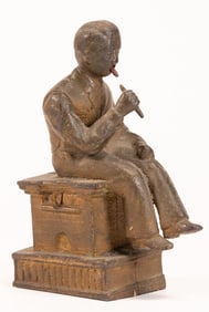 Artie Figural Clockwork Cigar Cutter Figure