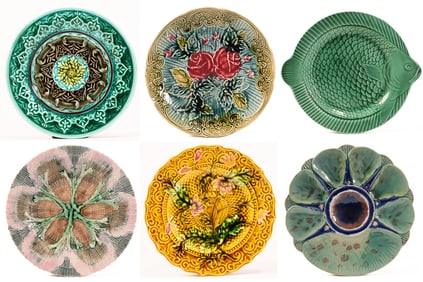 Fish Grape Porcelain Charger Collection