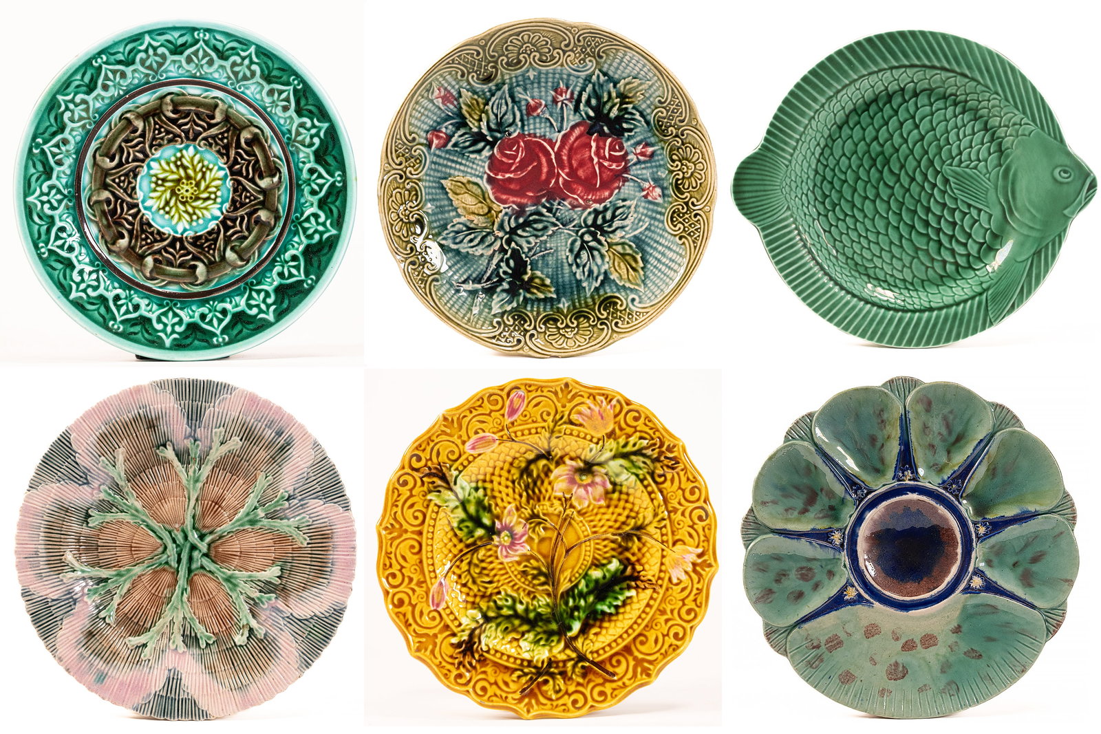 Fish Grape Porcelain Charger Collection (1 of 14)