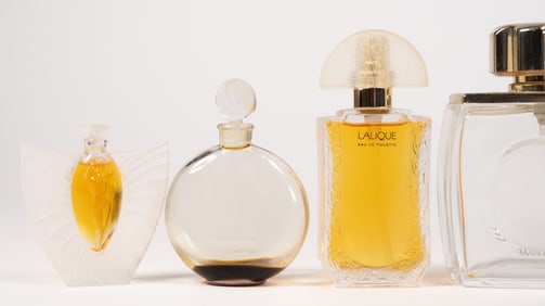 Lalique Perfume Bottle Collection