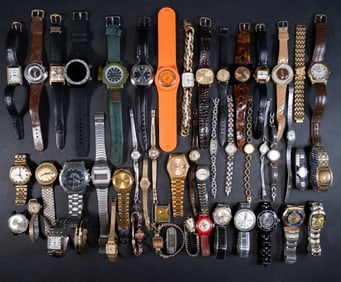 Large Vintage Wristwatch Collection
