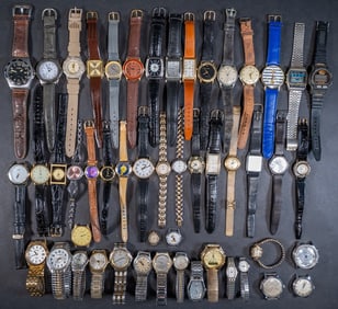 Large Vintage Wristwatch Lot