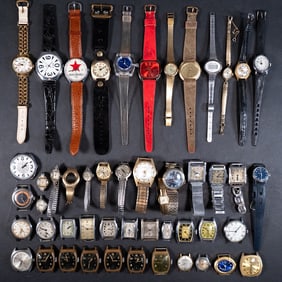 Large Vintage Wristwatch Collection