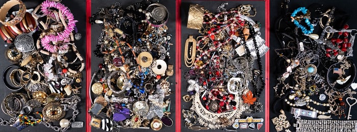 Large Unsearched Costume Jewelry Lot