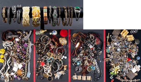 Large Unsearched Costume Jewelry Lot