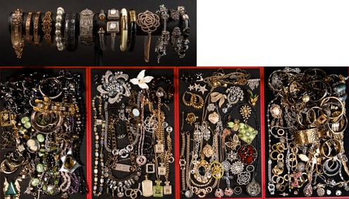 Large Costume Jewelry Unsearched Lot
