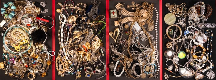 Large Unsearched Costume Jewelry Lot