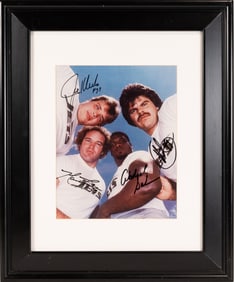 New York Jets Sack Exchange 4 Autograph Photograph