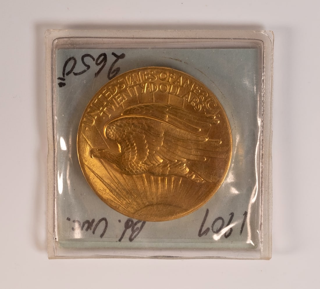 1907 20 Dollar Gold Coin Roman Numeral Medal (1 of 5)