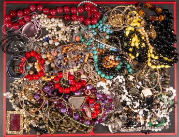 Large Unsearched Costume Jewelry Lot