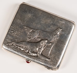 Soviet Union 875 Silver Cigarette Case