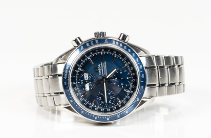 Omega Speedmaster Day Date Steel Automatic Mens Watch Ref 3222.80 Cal 3606 Running Condition