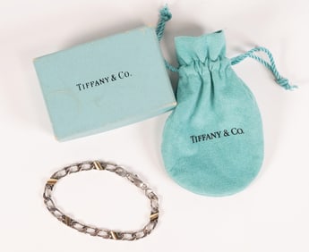 Tiffany & Co Gold & Sterling Silver Bracelet