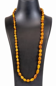 Natural Butterscotch Amber Necklace