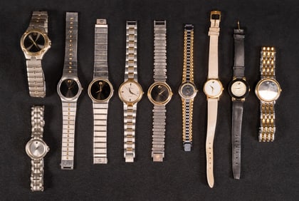 Movado Wristwatch Collection 10Pcs