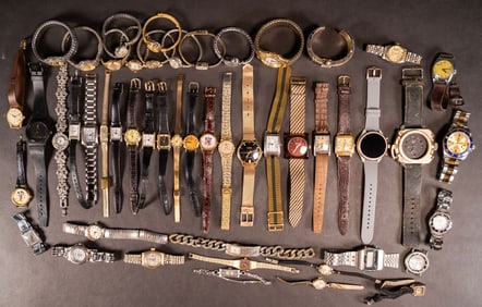 Large Vintage Wristwatch Lot