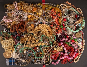 Vintage Costume Jewelry Necklace Collection