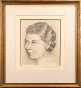 Fernando Amorsolo (Philippines, 1892-1972) Portrait